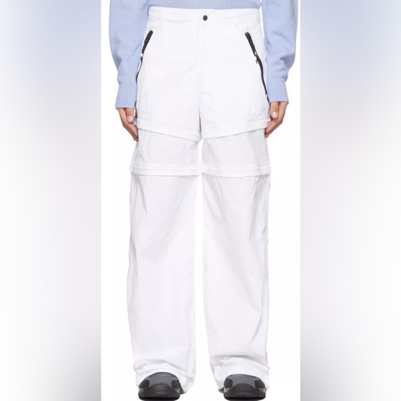 Eckhaus Latta Other - Moose Knuckles x Eckhaus Latta Mens Small Packable Convertible Pants White NWT